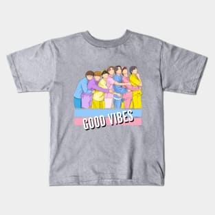 BTS Group - Good VIbes Kids T-Shirt